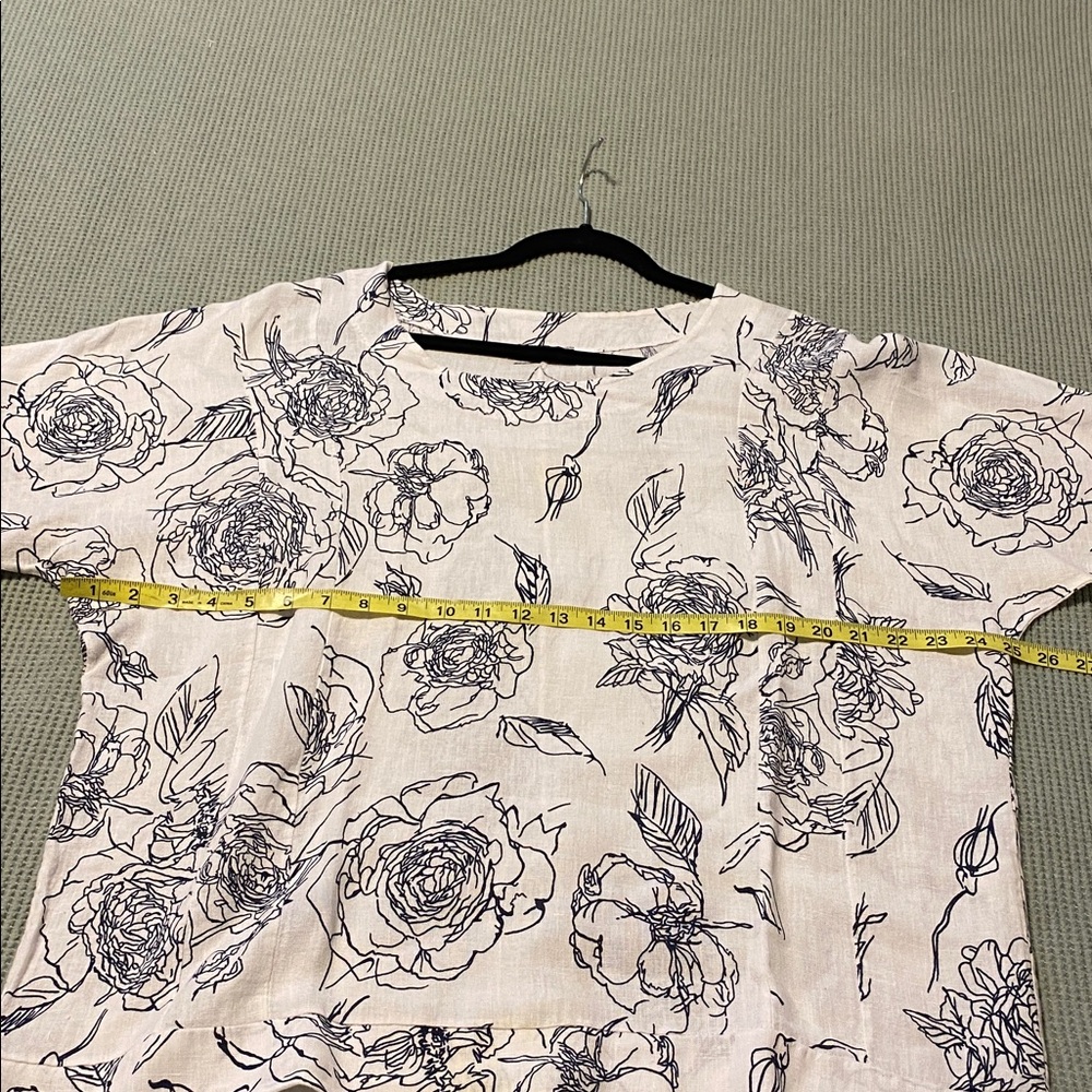 Linen Lucca Vanucci Top XL